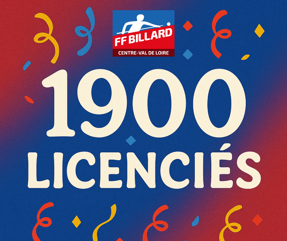 1900 licenciés